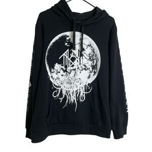 Sleep Token Trinity Hoodie Sweatshirt Medium Unisex Black White Graphic Concert